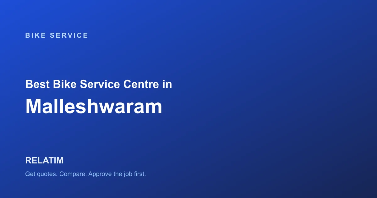 Best Bike Service Centre in Malleshwaram, Bangalore